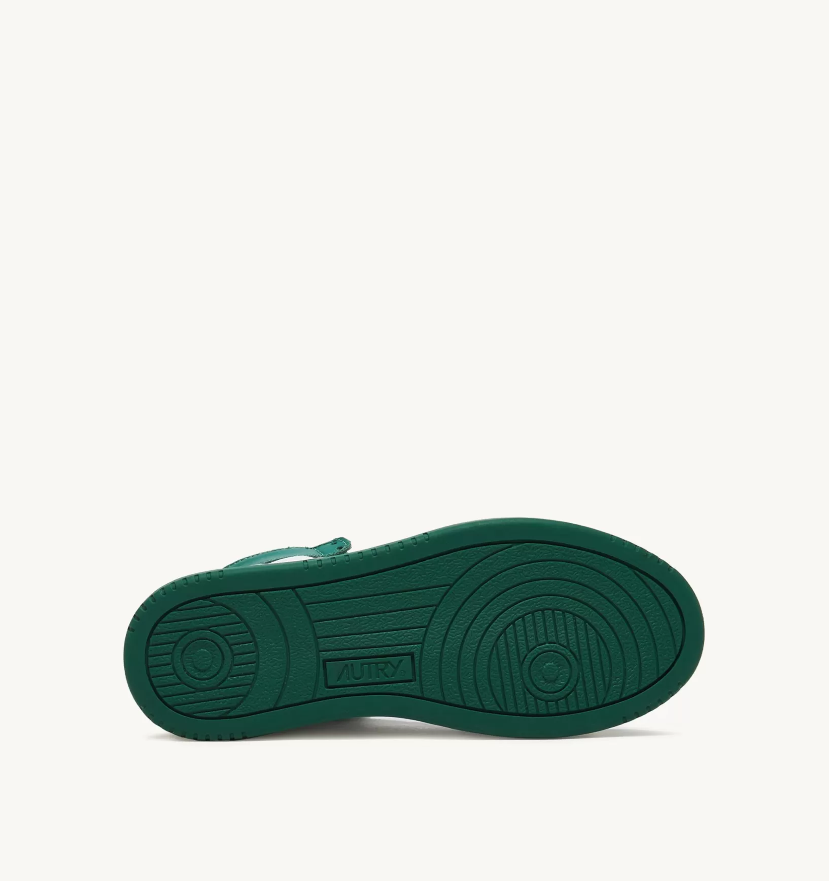 AUTRY Sneakers Medalist Mid In Pelle Bicolore Bianco E Verde^Donna Medalist