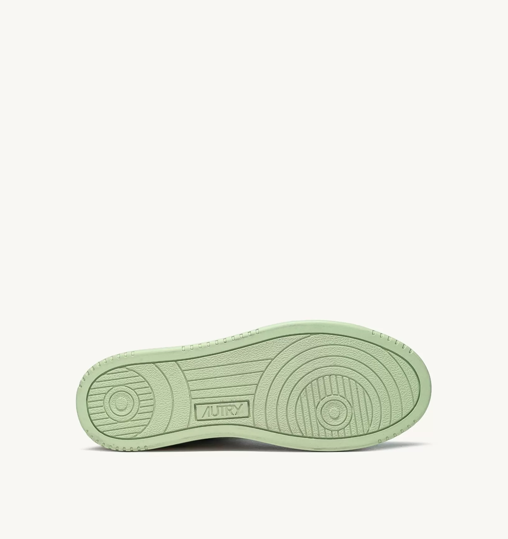 AUTRY Sneakers Medalist Mid In Pelle Bicolore Bianco Nile Green^Donna Medalist