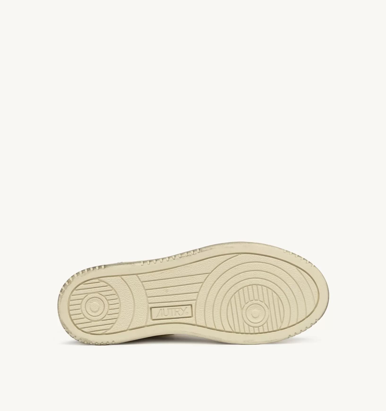 AUTRY Sneakers Medalist Mid Super Vintage In Pelle Bianco Nile Blu^Donna Super Vintage