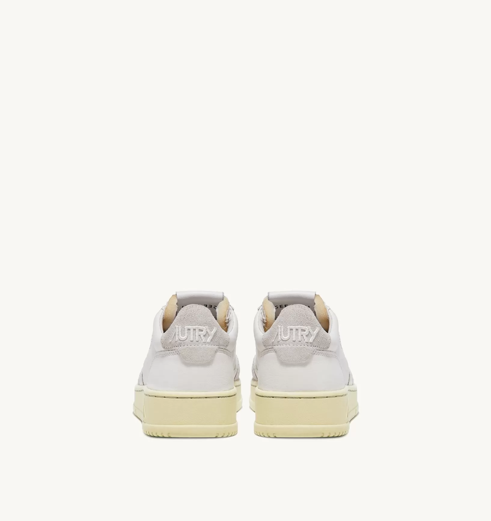AUTRY Sneakers Open Low In Pelle E Suede Colore Bianco^Uomo Open