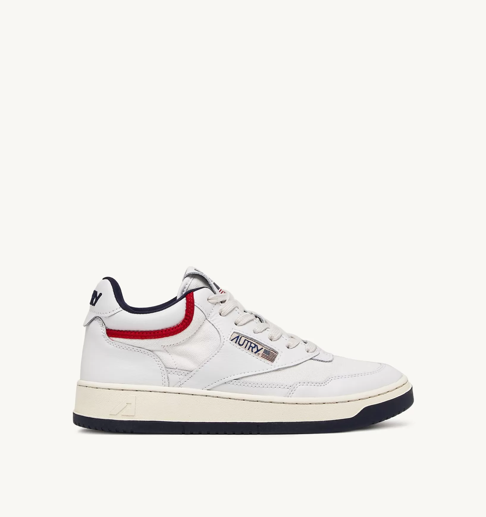 AUTRY Sneakers Open Mid In Pelle E Suede Capsule^Uomo Open