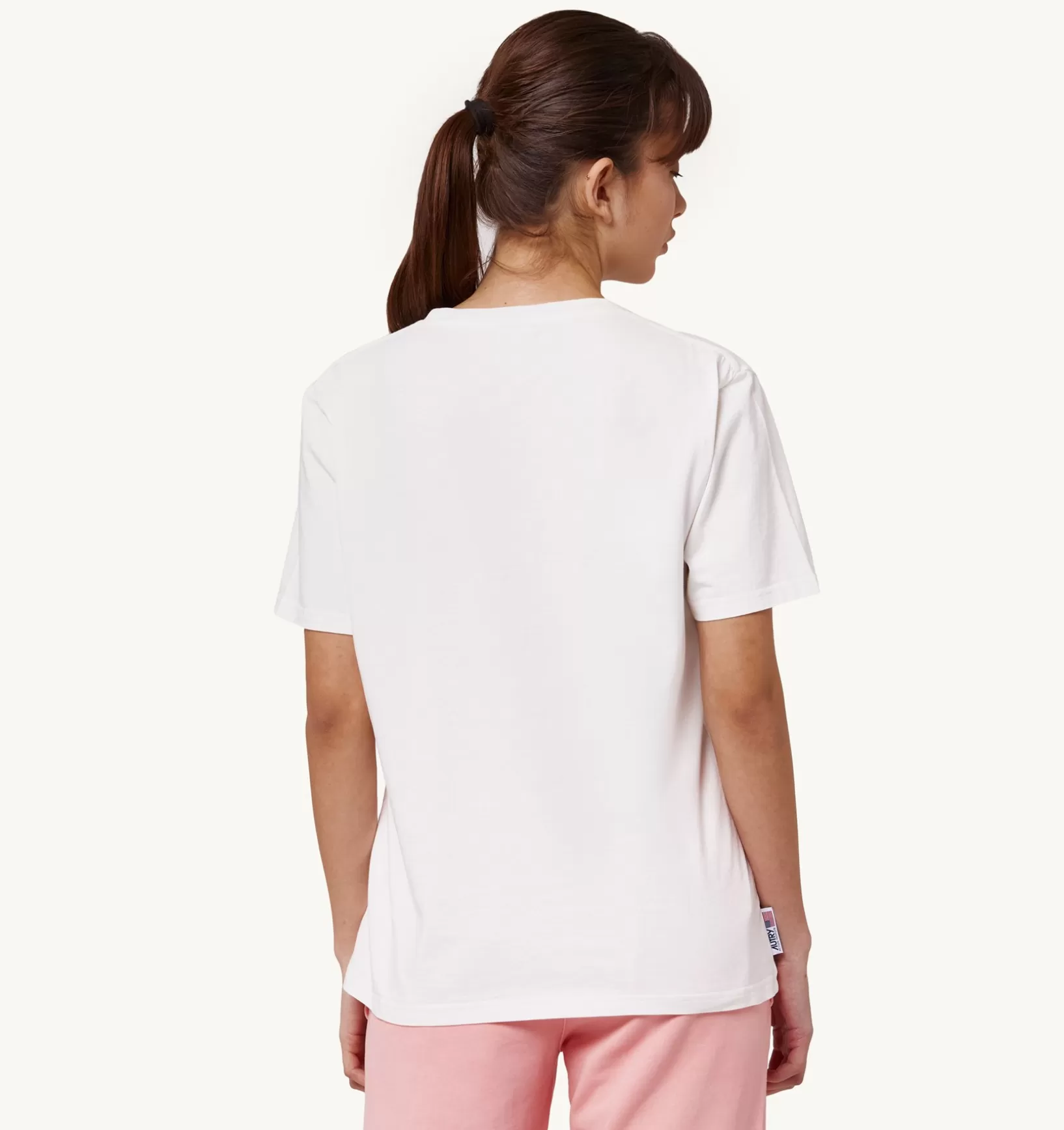 AUTRY T-Shirt Girocollo Iconic Bianco^Donna Top