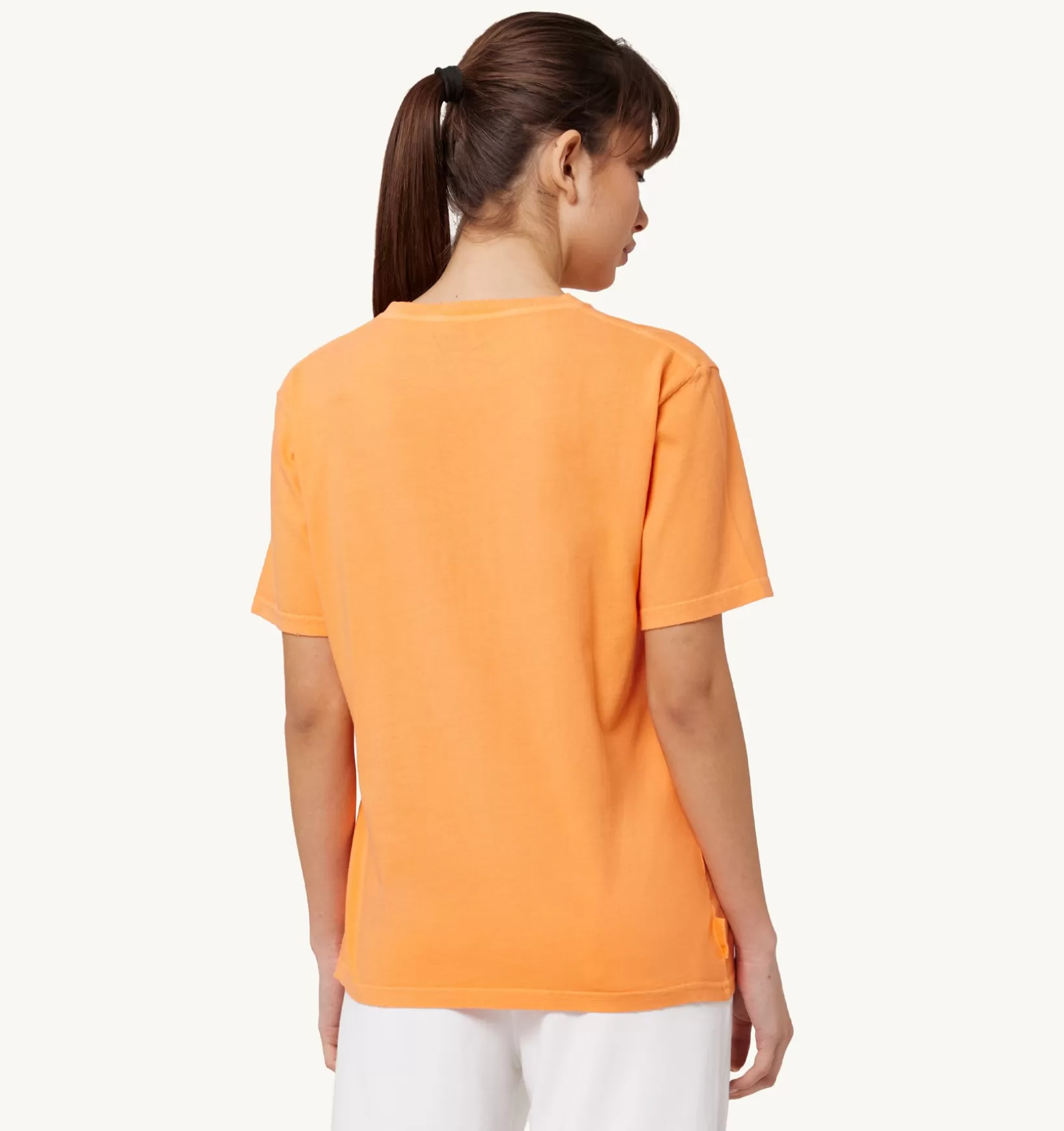 AUTRY T-Shirt Girocollo Supervintage Arancio^Donna Top