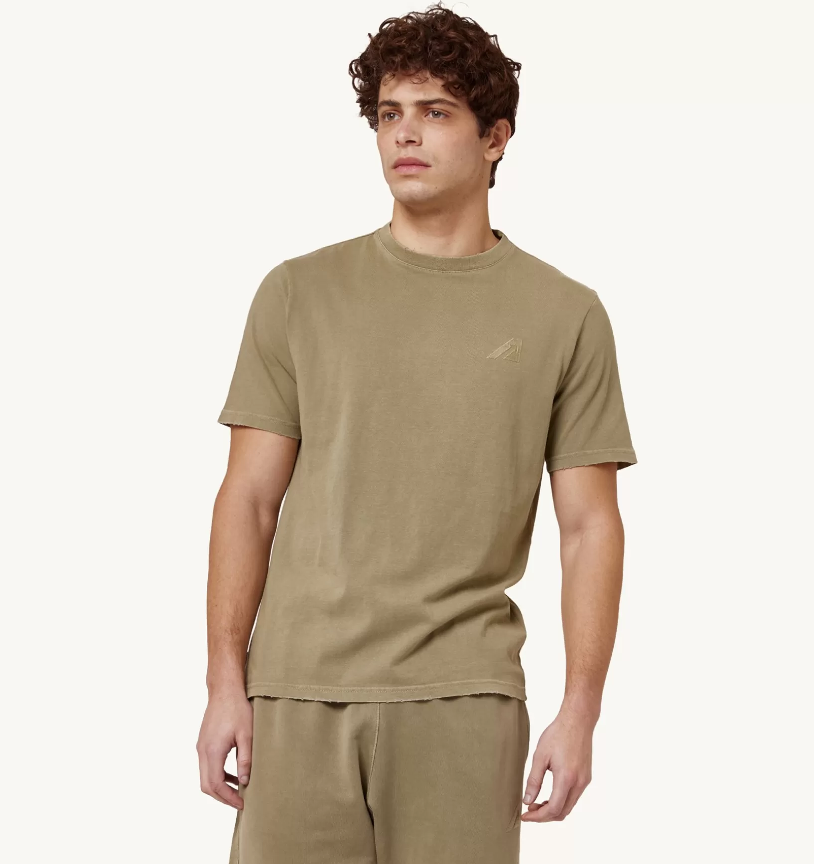 AUTRY T-Shirt Girocollo Supervintage Verde^Uomo Top
