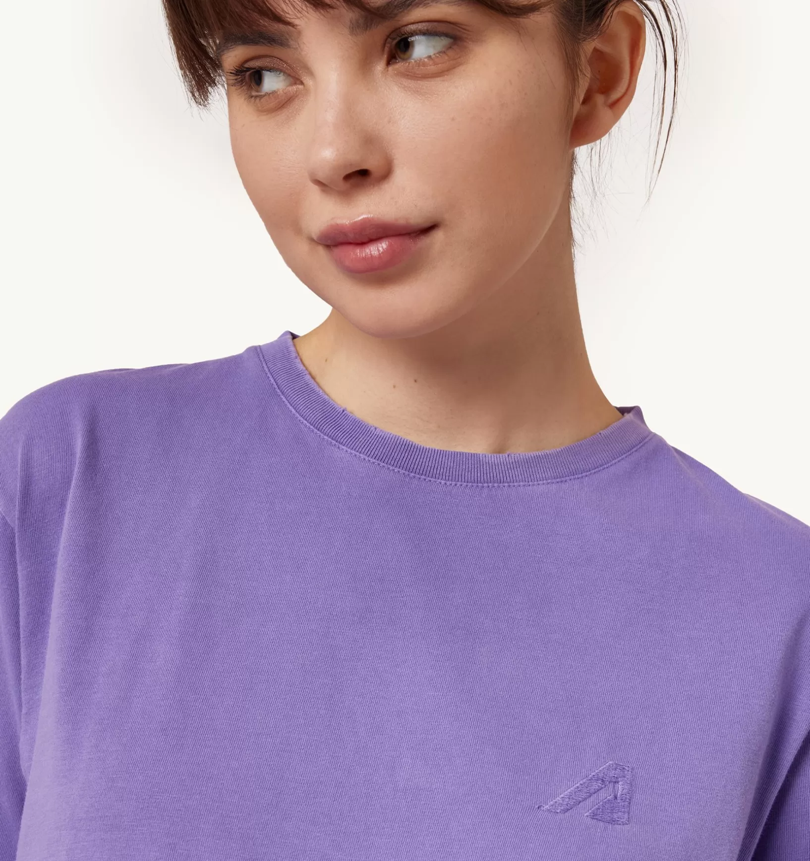 AUTRY T-Shirt Girocollo Supervintage Viola^Donna Top