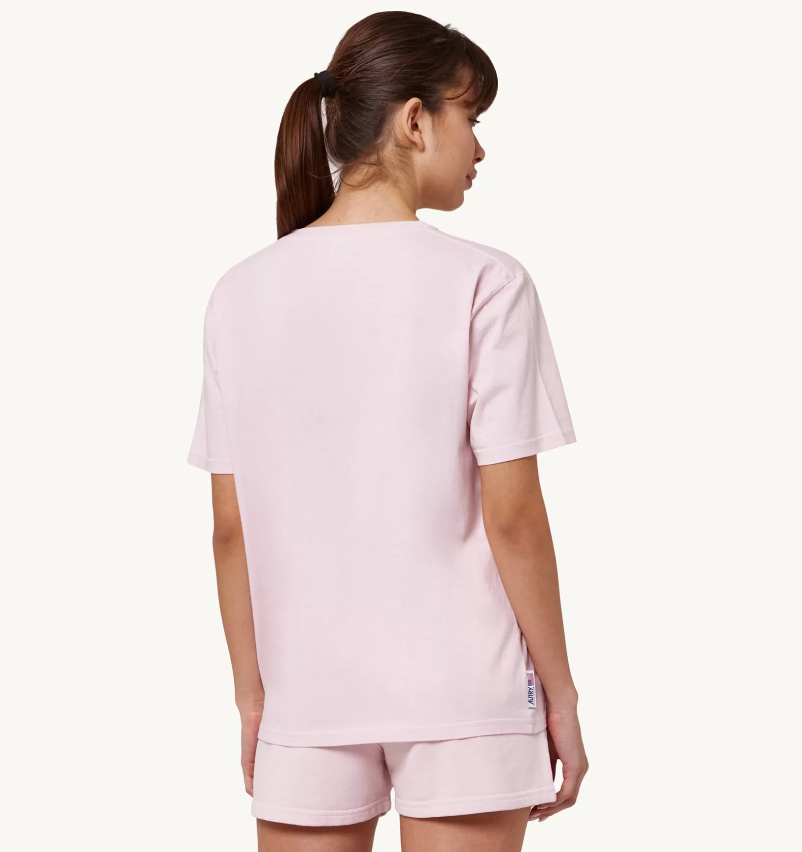 AUTRY T-Shirt Girocollo Tennis Academy Rosa^Donna Top